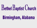 Bethel Baptist Church