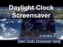 Daylight Clock Screensaver