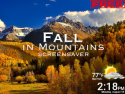 Fall in Mountains Roku screensaver