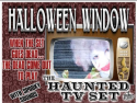 Haunted TV with Scary Sounds