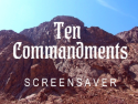 Ten Commandments Screensaver