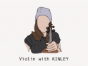 Violin with KINLEY