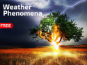 Weather phenomena screensaver on Roku