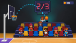 Basketball Roku game screenshot
