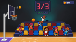 Basketball Roku game screenshot