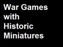 War Games with Miniatures