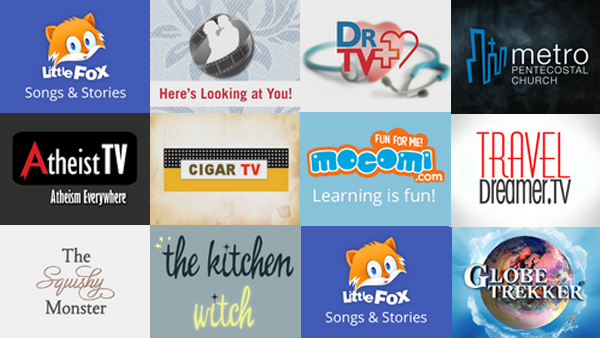 New Roku Channels - August 1, 2014