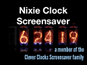 Nixie Clock Screensaver