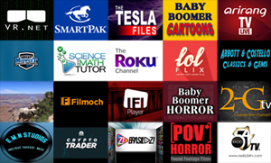 New Roku Channels - September 8, 2017