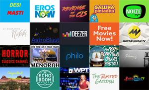 New Roku Channels - November 17, 2017