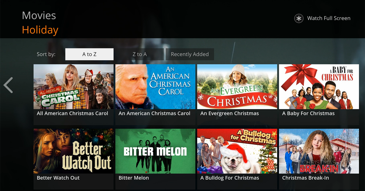 Free Holiday Movies and TV Shows on Roku
