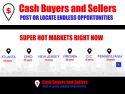Cash Buyers and Sellers