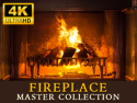 Fireplace Master Collection - Fire Video Screensaver