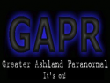 Greater Ashland Paranormal