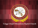 Griggs Chapel MBC