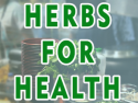 Herbs for Health