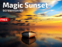 Magic Sunset Screensaver on Roku