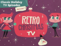 Retro Christmas TV