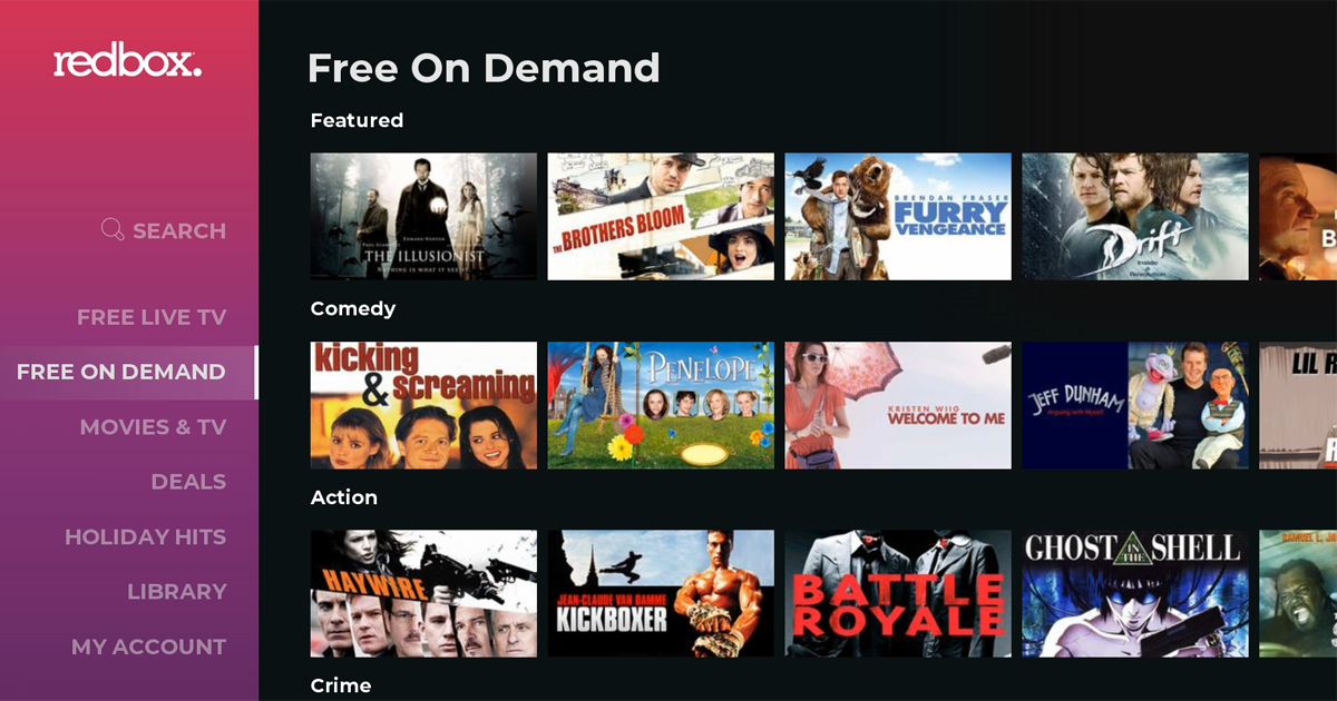 Redbox adds free streaming video on demand to its Roku channel