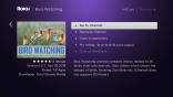 Bird Watching on Roku