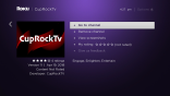 CupRock TV on Roku
