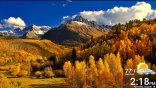 Fall in Mountains Roku Screensaver