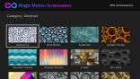 Magic Motion Screensavers on Roku