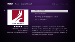 Rose Heights Church on Roku