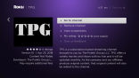 TPG on Roku