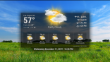 Weather Screensaver on Roku