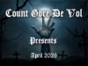 Count Gore Presents April 2026