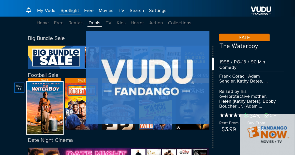 Your FandangoNOW videos are now on Vudu