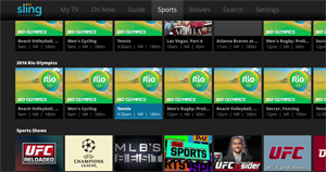 2016 Summer Olympics on Roku