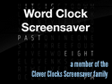 Word Clock Screensaver