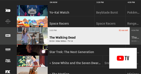 Youtube Tv Interface